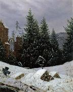 Cemetery on Mount Oybin Carl Gustav Carus